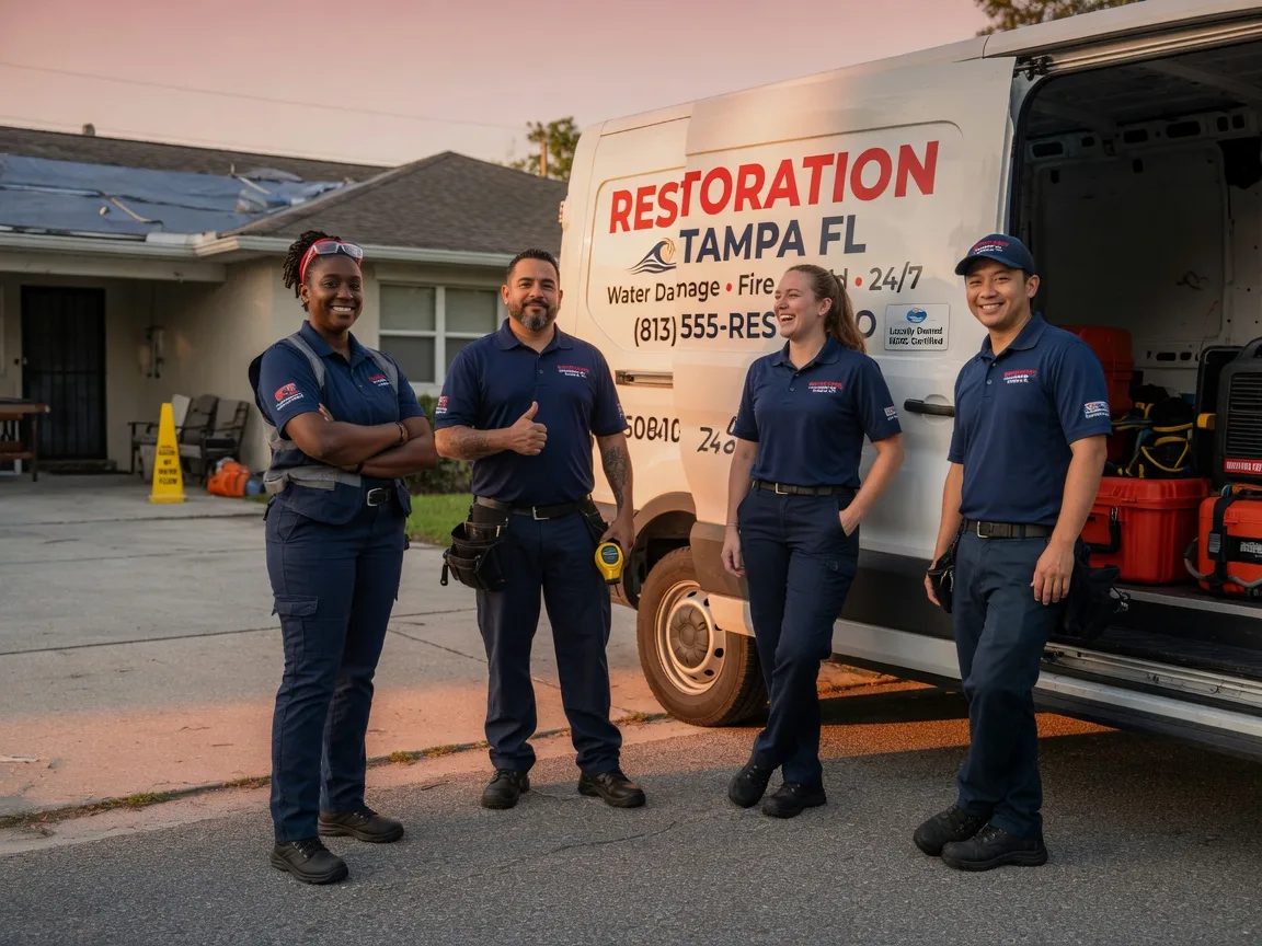 Water Damage Restoration company in West Salem, WI